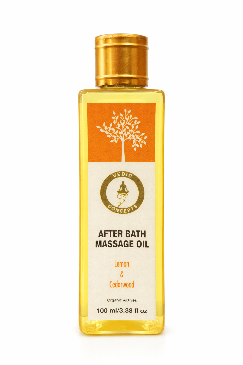 Vedic Concepts After Bath Massage Oil - Lemon & Cedarwood 100 ml