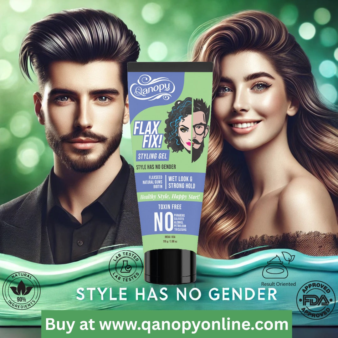 Qanopy Falx Fix! Styling Gel, Naturally 110 G