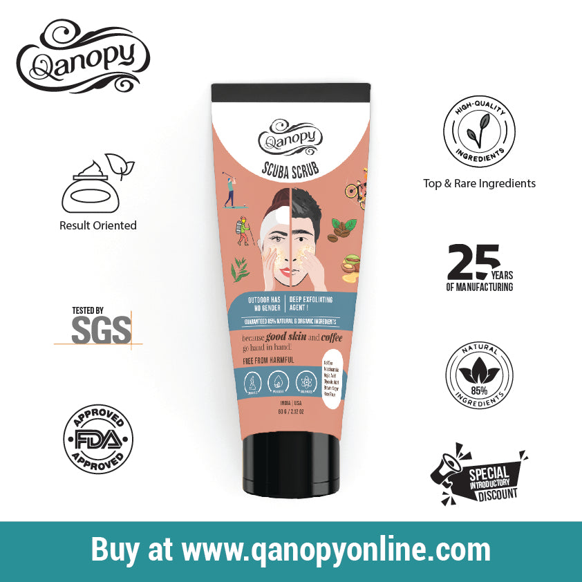 Qanopy Scuba Scrub - Deep Exfoliator 60 g