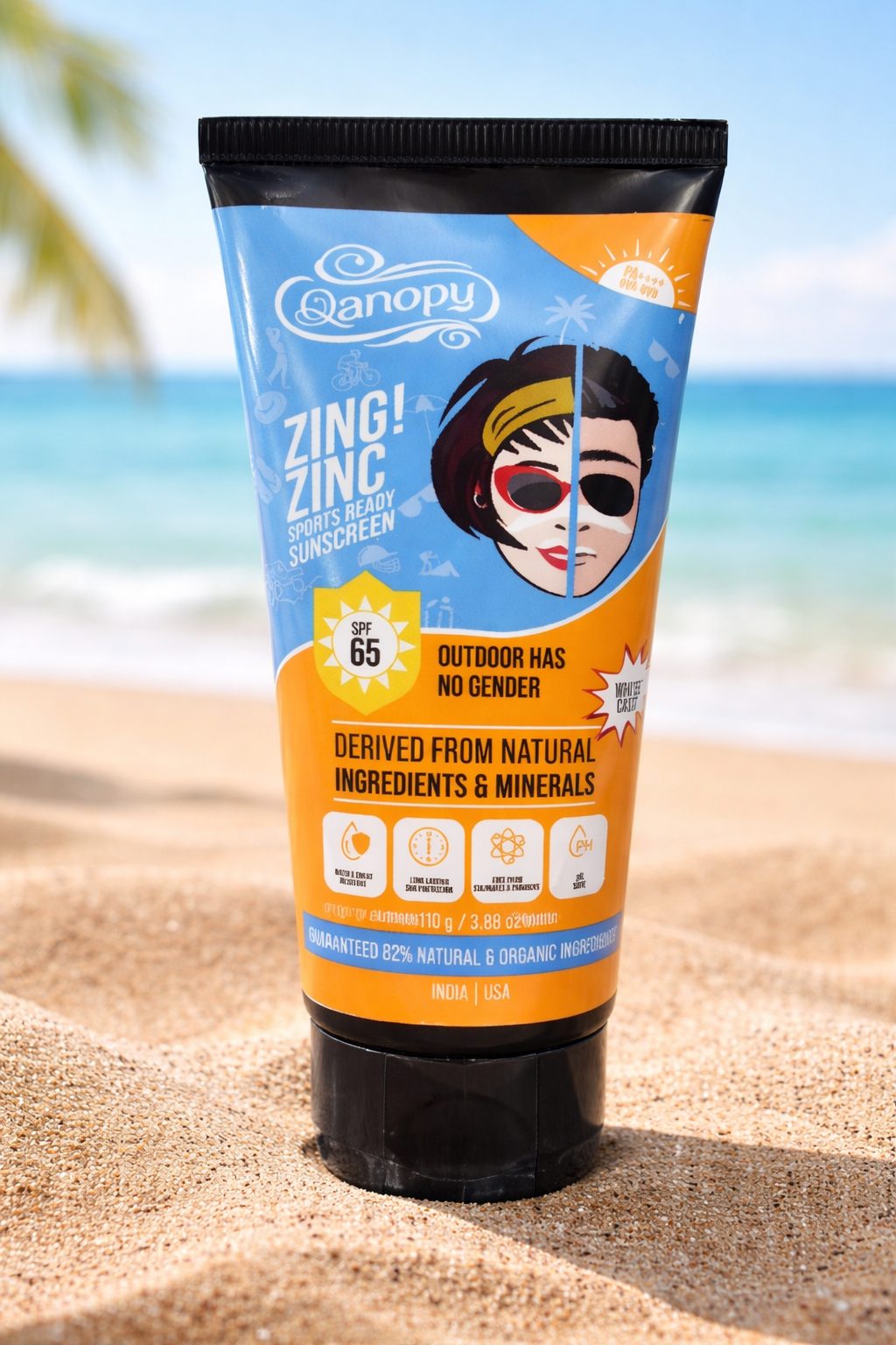 Sports Ready Sunscreen Zinc SPF 65 - 110 G
