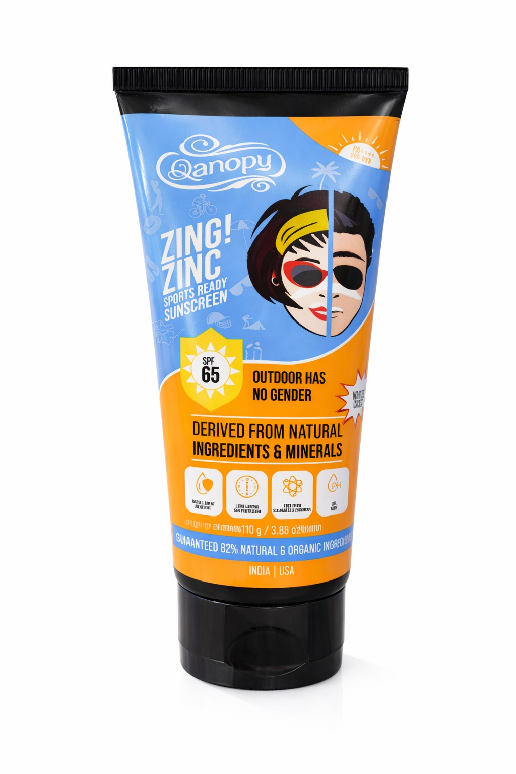 Sports Ready Sunscreen Zinc SPF 65 - 110 G