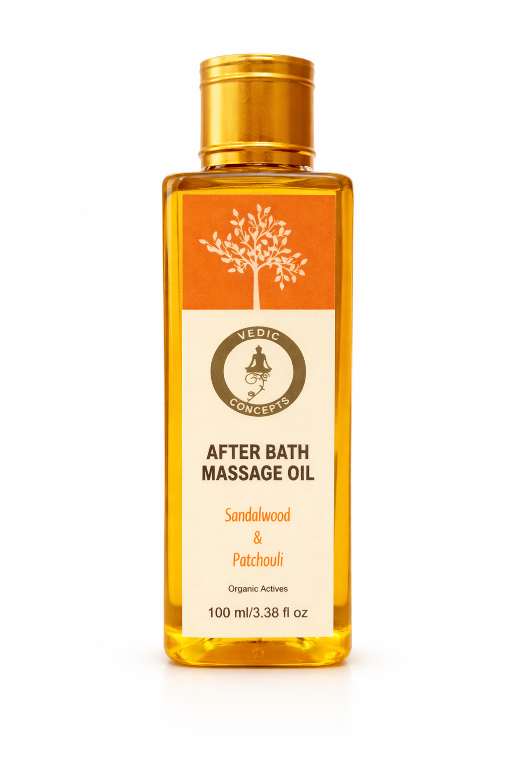 Vedic Concepts After Bath Massage Oil - Sandalwood & Patchouli 100 ml
