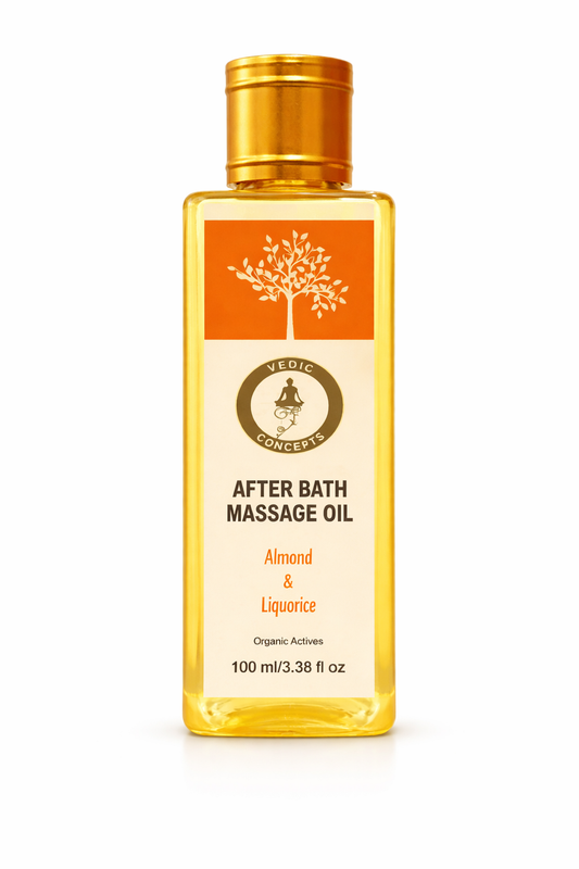 Vedic Concepts After Bath Massage Oil - Almond & Liquorice 100 ml