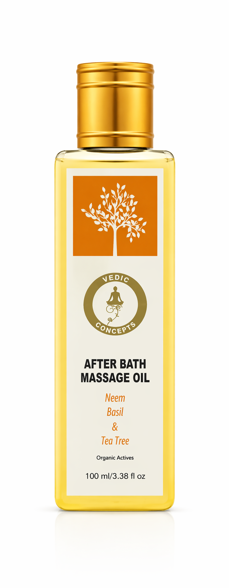 Vedic Concepts After Bath Massage Oil - Neem & Tea Tree 100 ml