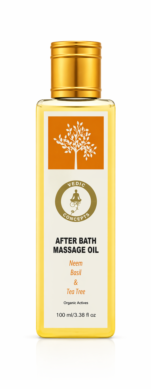 Vedic Concepts After Bath Massage Oil - Neem & Tea Tree 100 ml