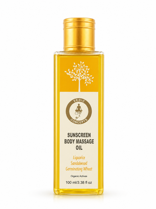 Vedic Concepts Swimmer's Sunscreen Massage Oil Waterproof - 100 ml