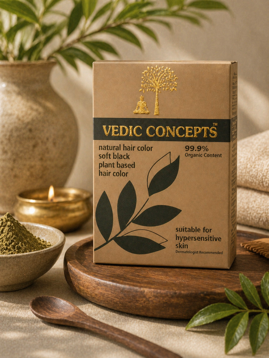 Vedic Concepts Natural Hair Color - Soft Black