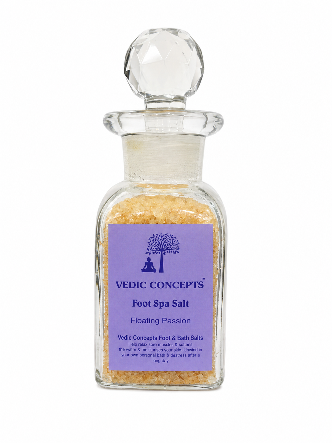 Vedic Concepts Foot Spa Salt - Floating Passion