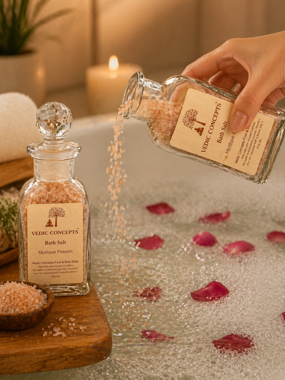 Vedic Concepts Bath Salt - Mystique Passion