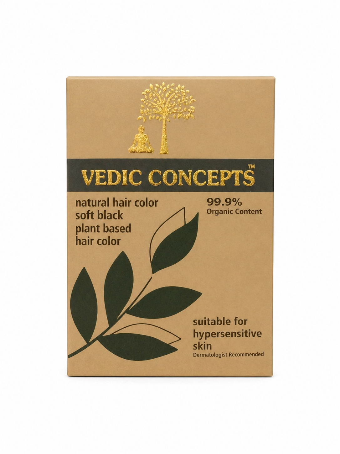 Vedic Concepts Natural Hair Color - Soft Black