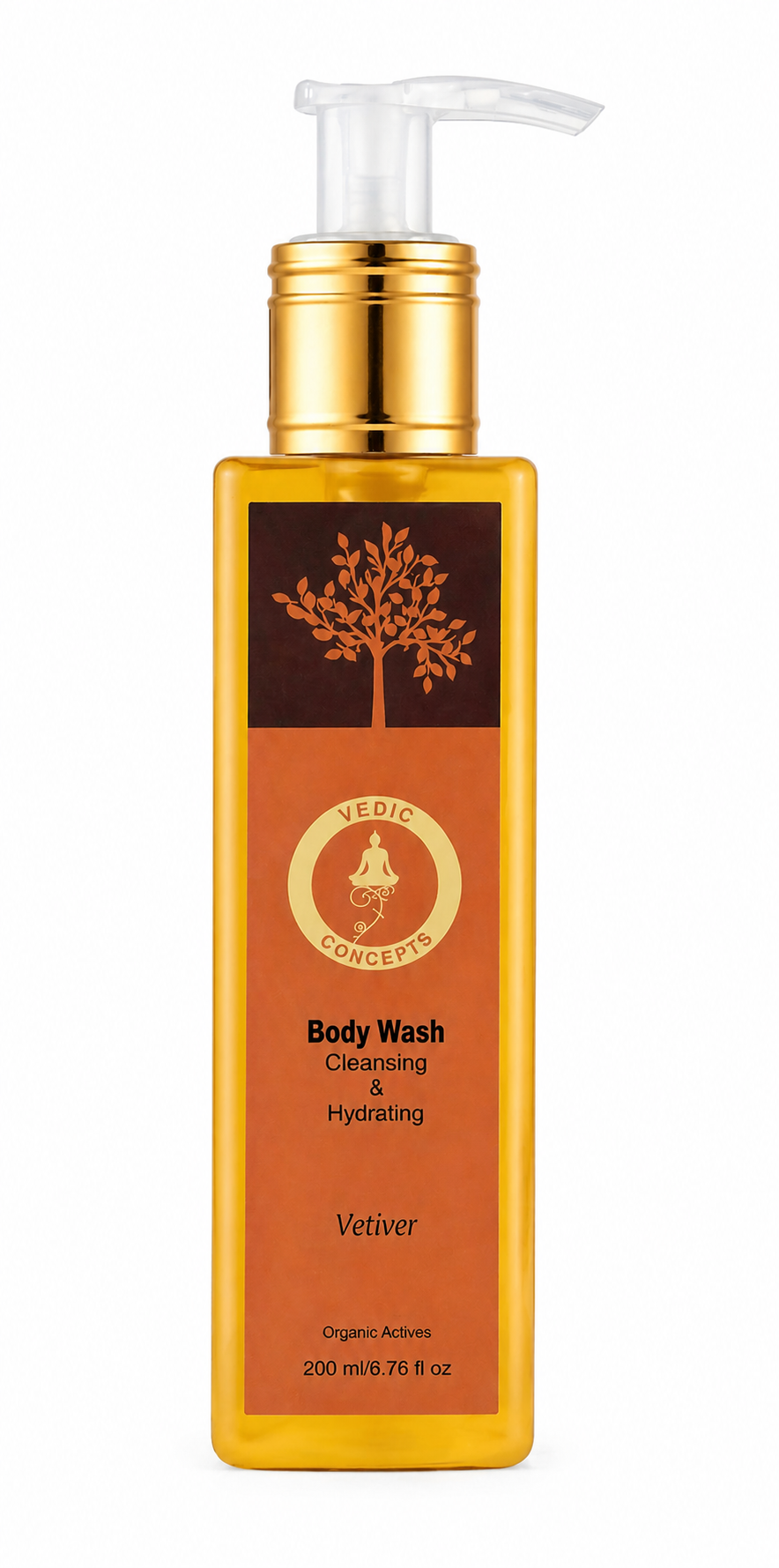 Vedic Concepts Bodywash Cleansing & Hydrating - Vetiver 200 ml