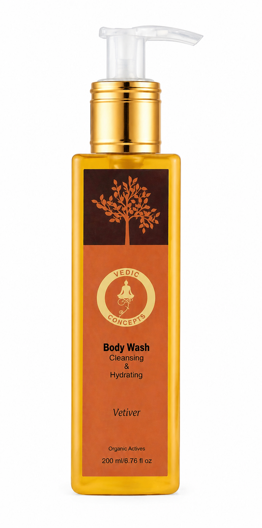 Vedic Concepts Bodywash Cleansing & Hydrating - Vetiver 200 ml