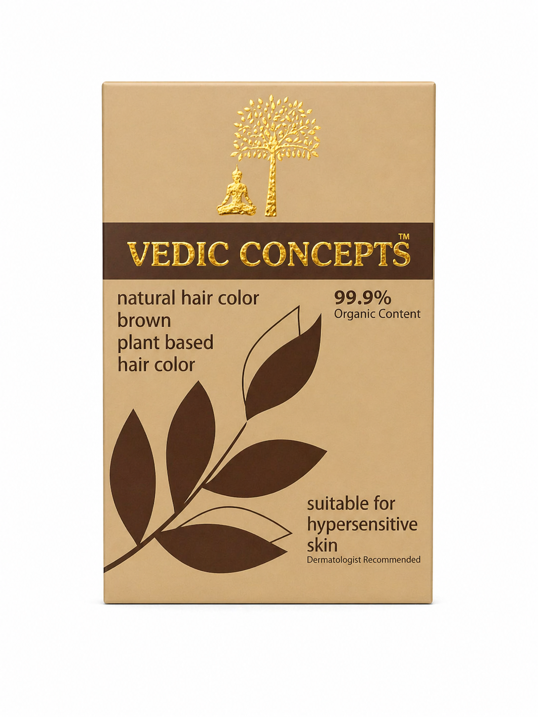 Vedic Concepts Natural Hair Color-Brown