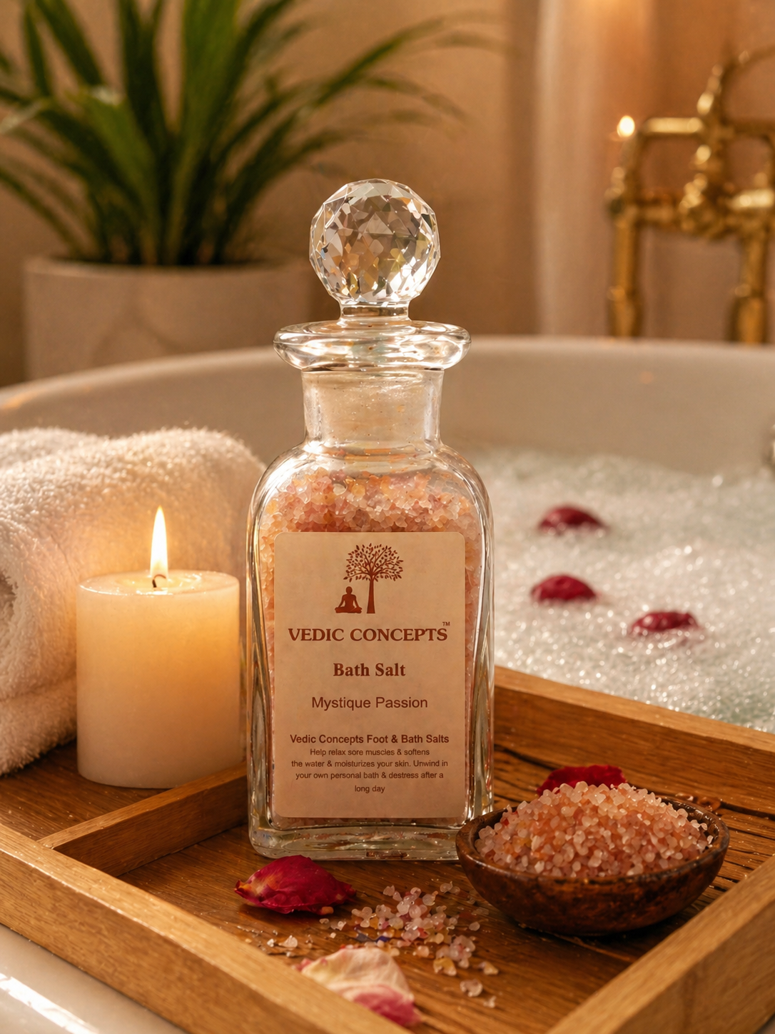 Vedic Concepts Bath Salt - Mystique Passion