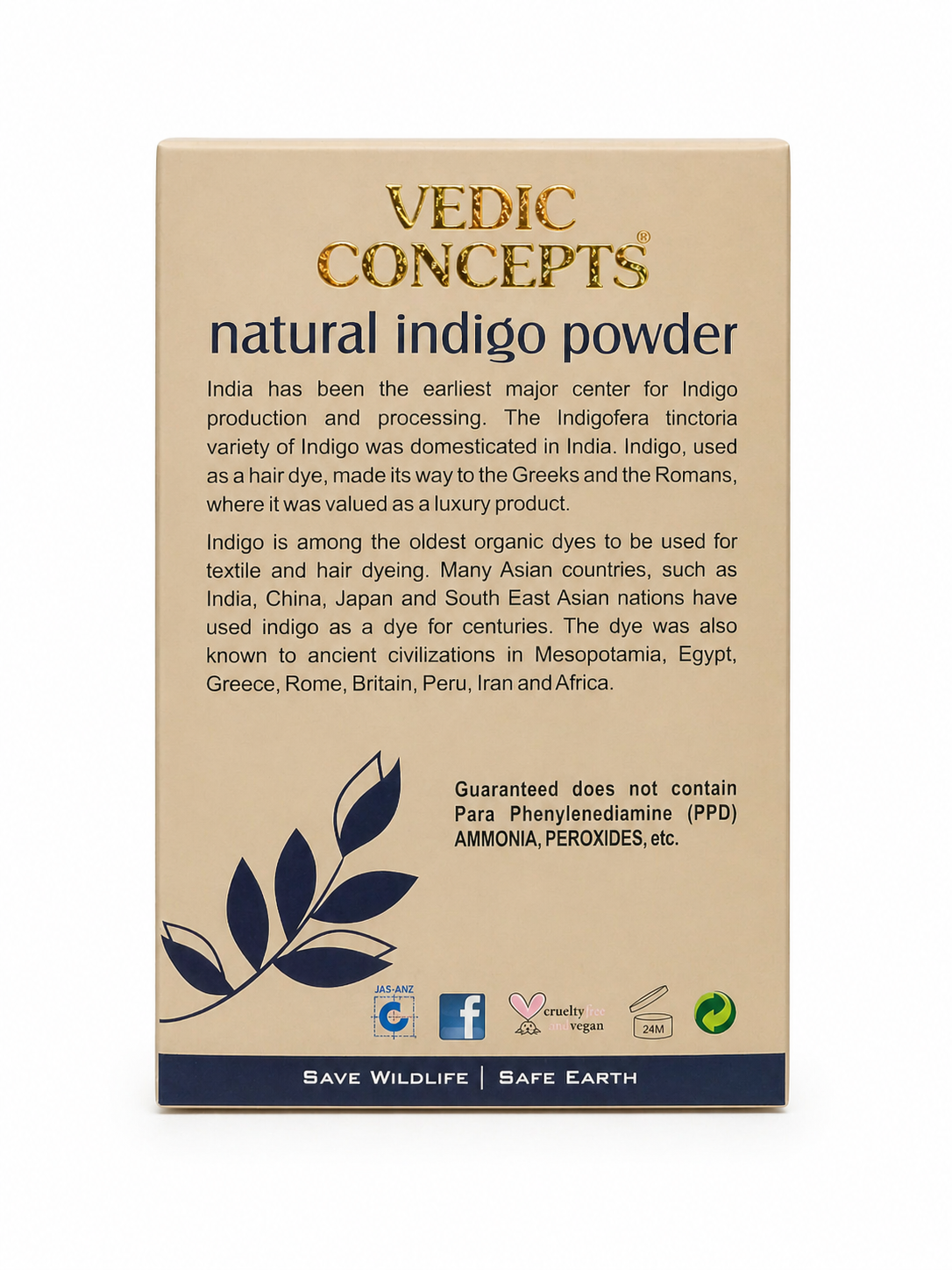 Vedic Concepts Natural Indigo Powder