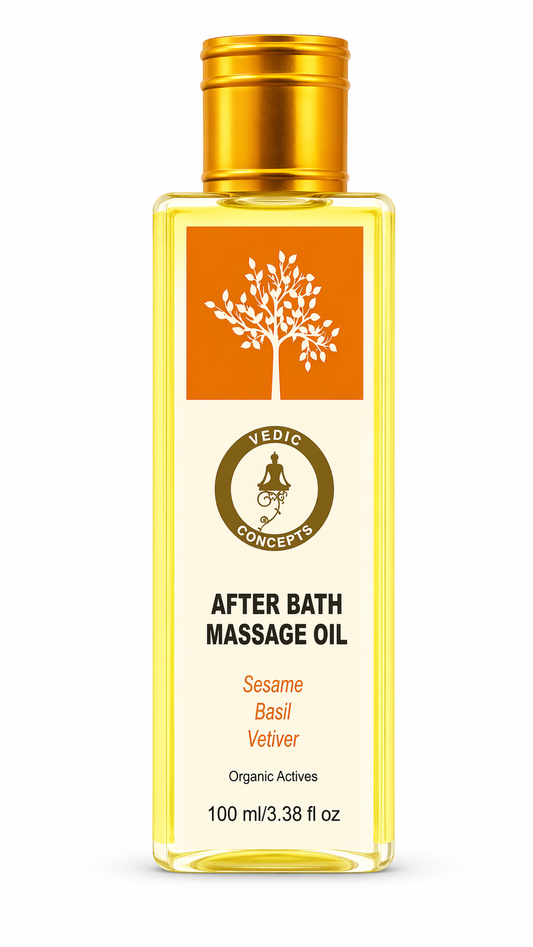 Vedic Concepts After Bath Massage Oil - Sesame & Vetiver 100 ml