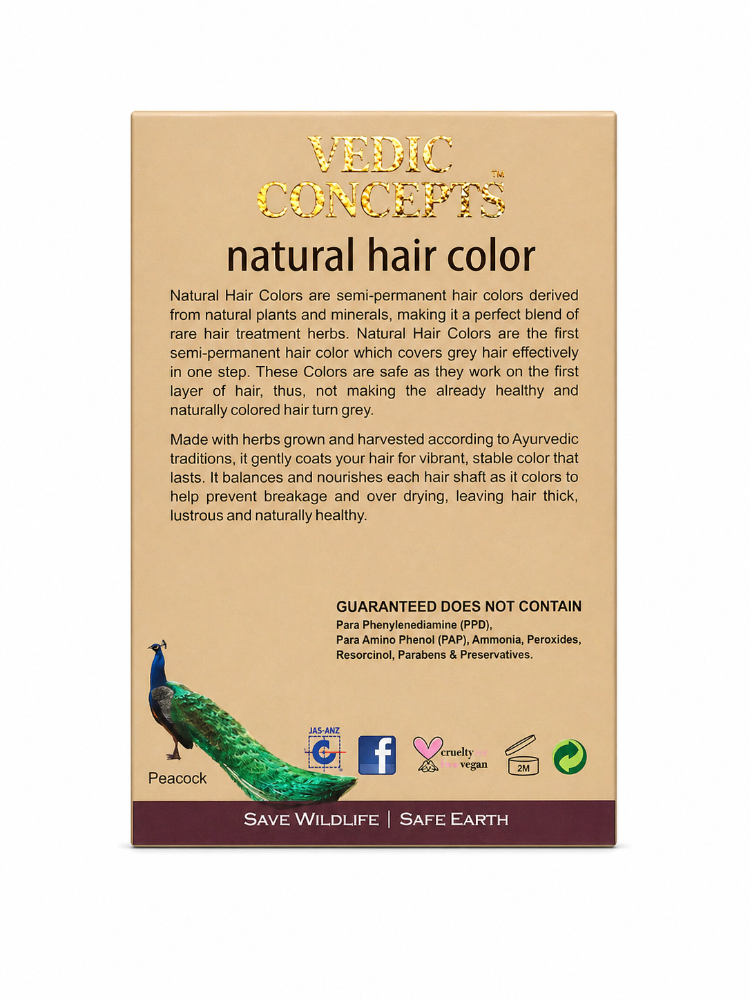 Vedic Concepts Natural Hair Color - Mahogany
