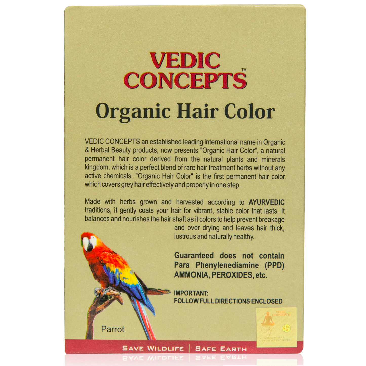 Vedic Concepts Natural Hair Color-Burgundy