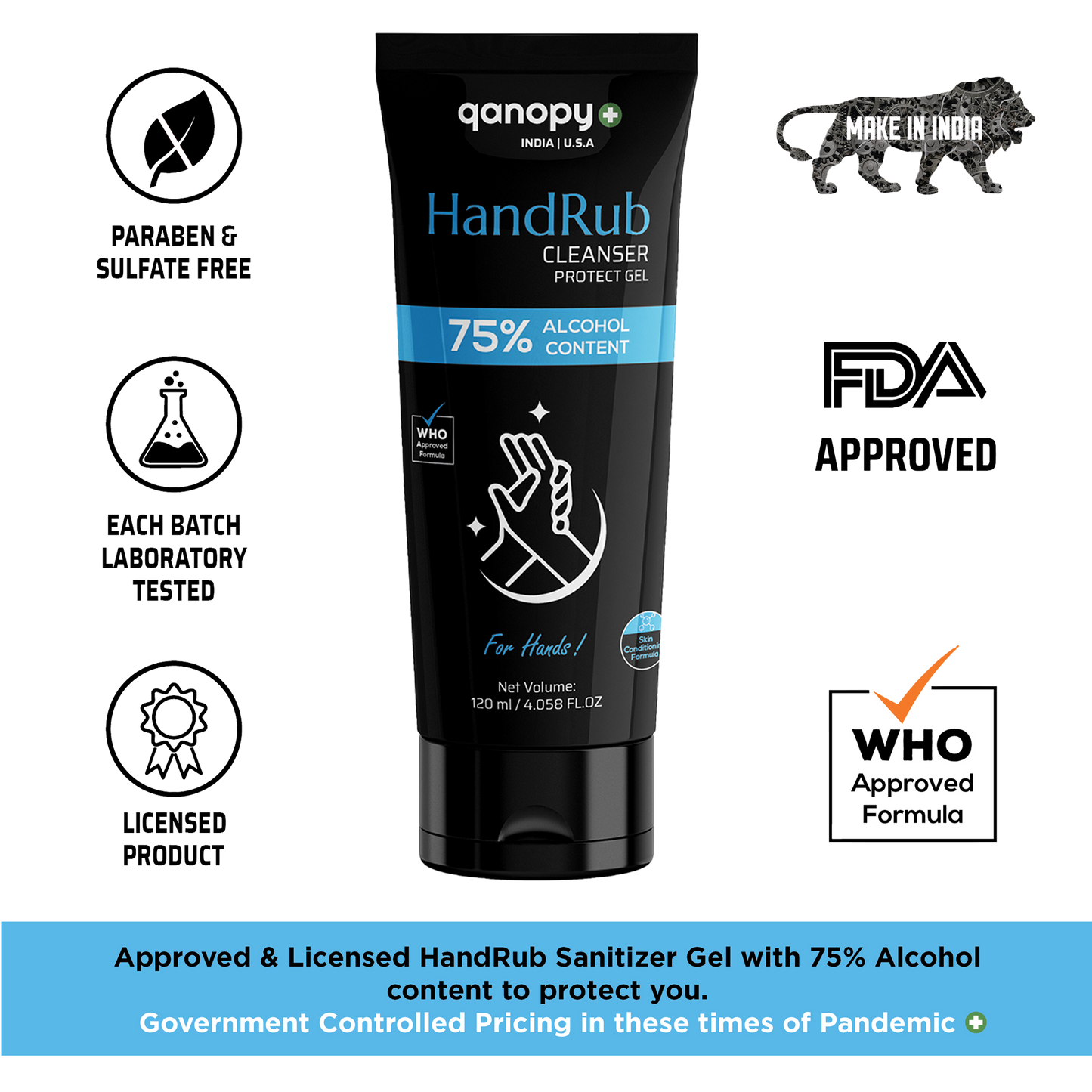 Qanopy HandRub Gel